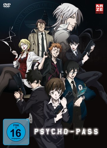 Psycho pass gesamtausgabe dvd - psycho-pass,