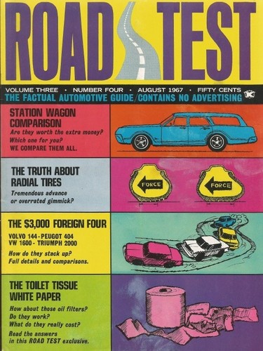 Road test magazine 1967 aug - magazine,