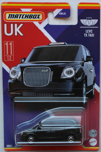 Matchbox levc taxi nero - levc,