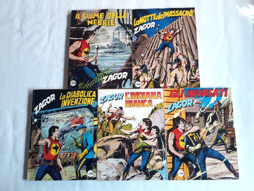 Lotto 5 zagor zenith - 5,