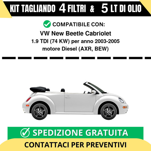 Tagliando per new beetle - tagliando,