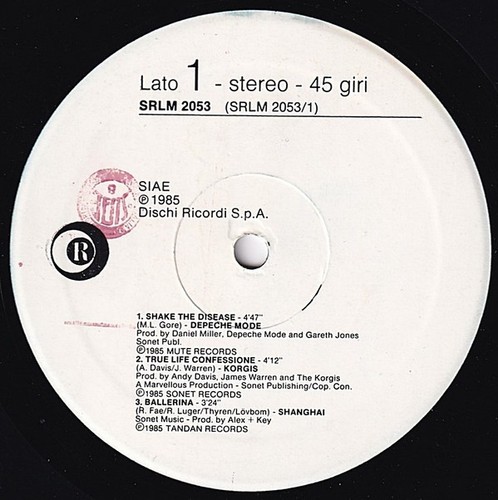 Rare promo depeche mode - 12",