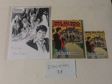 DYLAN DOG CATALOGO IN MOSTRA A CALDOGNO PRIMA EDIZIONE + STAMPA E VOLANTINO 