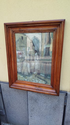 Cornice antica noce - antica,