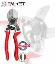 FORBICI POTATURA FALKET A DOPPIO TAGLIO, LAMA PIATTA, MANICI IN ALLUMINIO