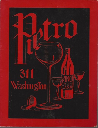 Menù ristorante pietro - ristorante, pietro's