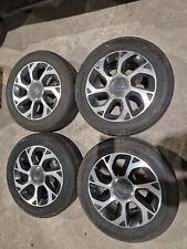 735709737 CERCHI IN LEGA BI COLORE FIAT 500L 205 55 16 DOT 21 60% BATTISTRADA