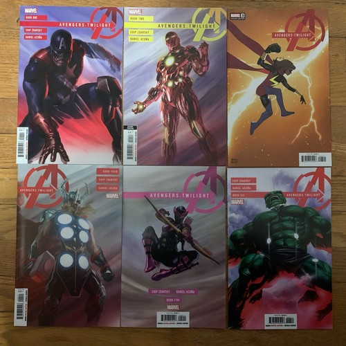 Avengers twilight 6 set - twilight,