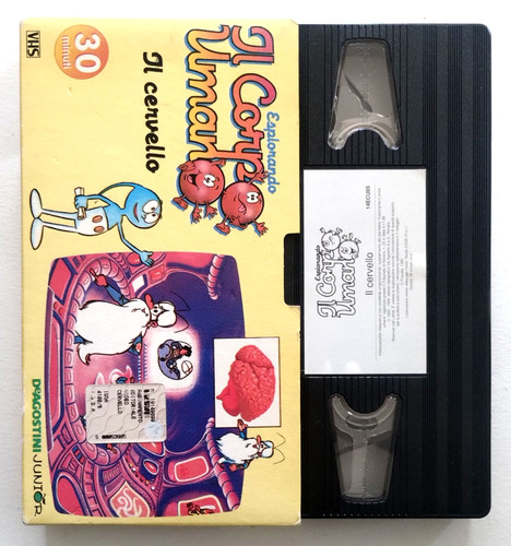 Vhs esplorando corpo umano - vhs,