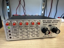 MFJ 492 MENU DRIVEN MEMORY KEYER OTTIMO