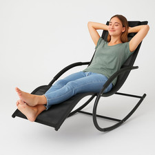 Sedia Sdraio a Dondolo Da