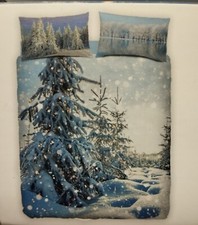 Copripiumone 2 piazze Bassetti completo Let It Snow