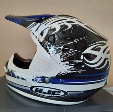 CASCO DA MOTO CROSS ENDURO MOTARD E QUAD HJC HELMETS TG. XS