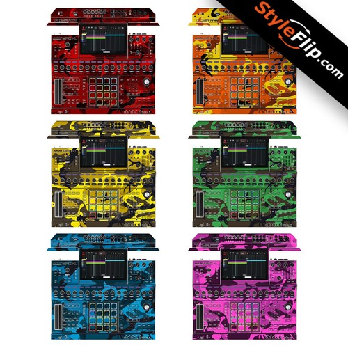 Akai mpc skin 6 disegni - akai, xl