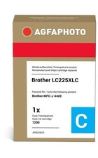 ORIGINAL Agfa Photo Cartuccia d'inchiostro ciano APB225CD ~1200 Seiten 11,8ml Ag