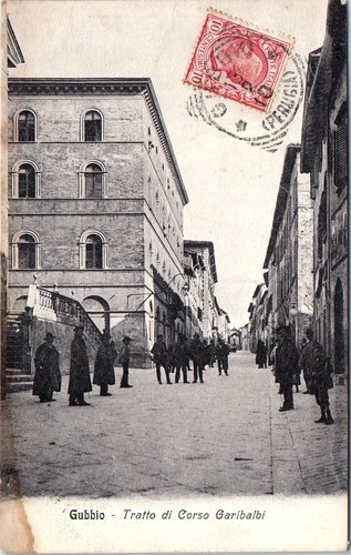 Italie gubbio tratto - italie,