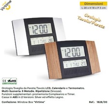 Orologio Sveglia da Parete o