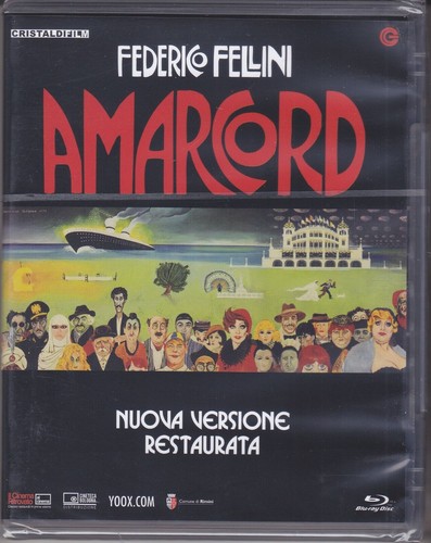 Blu ray amarcord federico - blu-ray,