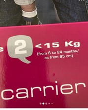 marsupio bambino Quinny 2-15kg, nuovo mai usato con confezione
