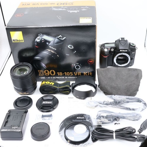 Nikon d90 fotocamera - dslr, af-s