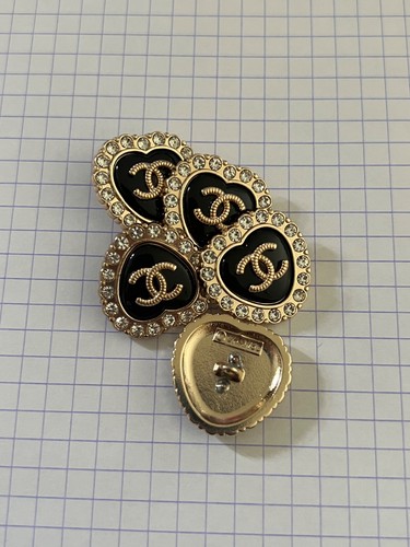 Boutons chanel vintage - boutons,