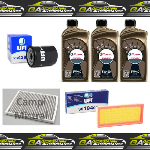 Kit tagliando ufi fiat - tagliando,