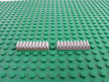 2x Vintage LEGO Old Gray