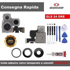 FOTOCAMERA POSTERIORE ORIGINALE APPLE IPHONE 14 PRO RETRO CAMERA RICAMBIO +LENTI