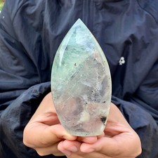 297G elisir naturale cristallo di quarzo obelisco restauro energetico spirituale