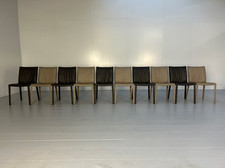 Suite di 10 Sedie da Pranzo