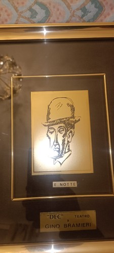 Emilio notte lithograph - emilio,