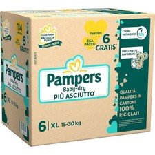 Baby Dry ESAPACK (tg 6) XL 15-30 KG 102 pannolini