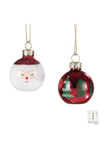 Mascagni natale set palle - mascagni, cm
