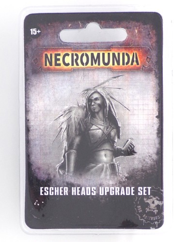 Necromunda escher heads set - necromunda,