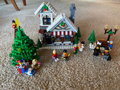 Lego villaggio invernale - villaggio,