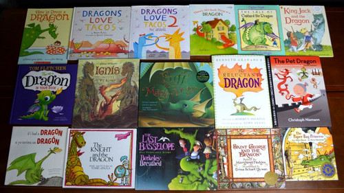 Lot dragon themed picture - 16,