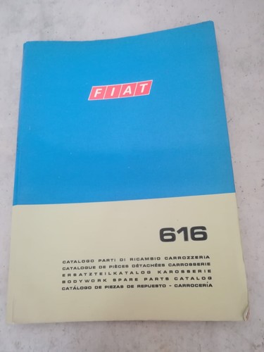 Fiat 616 catalogo parti - 616,