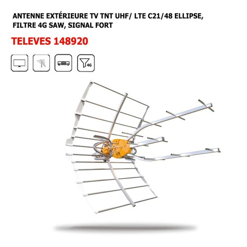 Antenne extérieure tnt uhf - antenne,