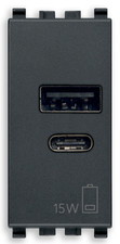 Presa USB-A+C Vimar Eikon 1