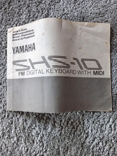 Yamaha shs keytar midi - yamaha,