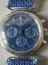 Paul Picot Lemania 1873 Chronograph steel Ref: 4888  Like New