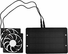 Ventilatore solare con doppio