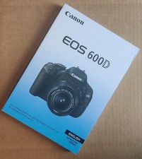 Canon EOS 600D fotocamera manuale istruzioni stampato misura A5 rilegato professionalmente