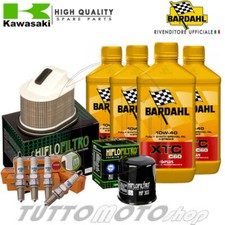 Tagliando KAWASAKI Z 1000 2007 2008 2009 / Bardahl Xtc 10w40 + filtri e candele