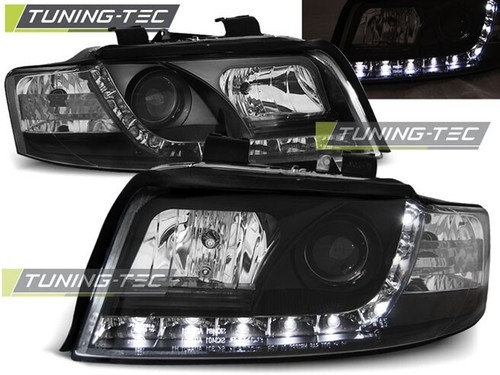 Fari anteriori nero led - nero,