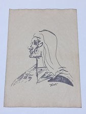 SALVADOR DALI Drawing on paper