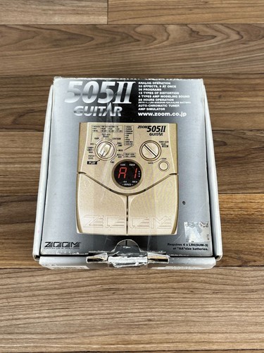 Zoom 505ii 505 - 505, pedale