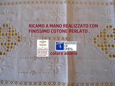 Antique Stitch Linen Hand