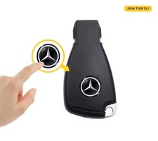 2 adesivi MERCEDES 14. mm