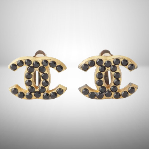 Orecchini chanel logo - chanel,